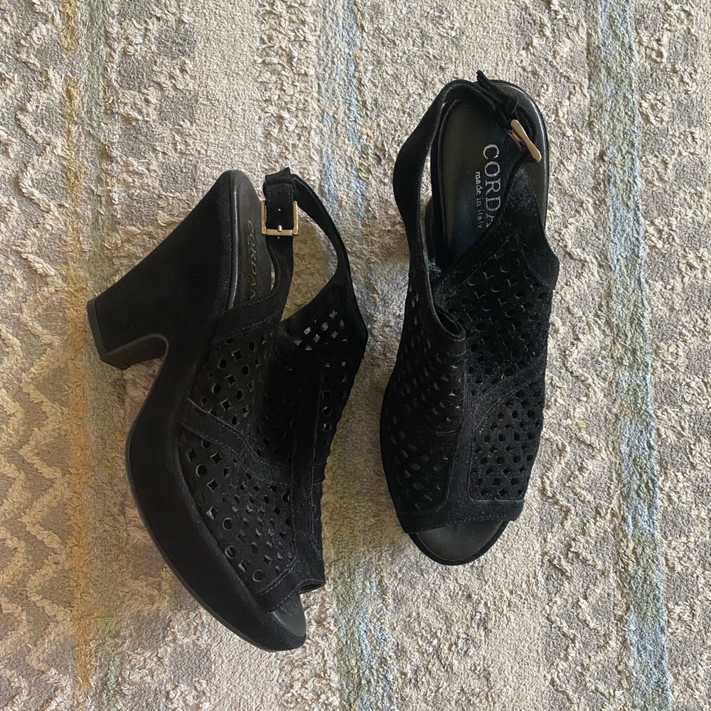 Cordani black heels